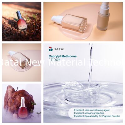 Caprylyl Methicone (Caprylyl Silicone Oil) for Makeup: Lightweight, Pigment-Dispersing Cosmetic Ingredient