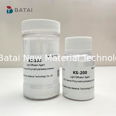 Светодиффузионный агент промышленного класса KS-200: Обеспечивает высокую светопропускаемость >92% для превосходной равномерности освещения