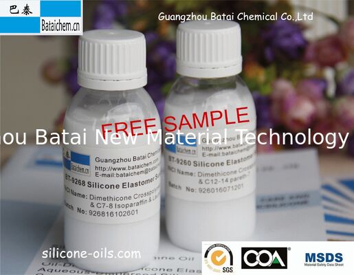 Milky белый жидкостный подвес эластомера силикона BT-9268 с Мягк-фокусом и восхитительным касанием